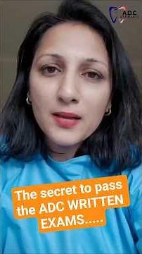 The secret to cracking the ADC written exam? Practice with LIVE QUIZZES AND MINI MOCKS.