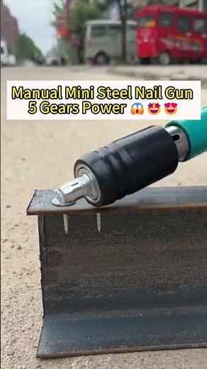 Manual Mini Steel Nail Gun: Powerful and Portable Fastening Solution#nailgun #toolreview