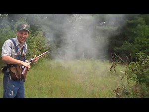 Clifton Hicks - Shooting Traditional Flintlock Rifle