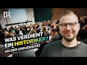 Spiele zocken gehört zu seinem Beruf! Was verdient ein Historiker an der Uni? | Lohnt sich das? | BR