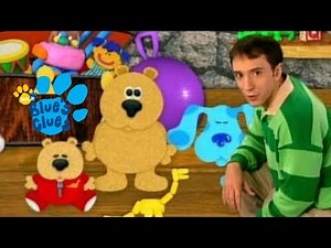 Blue's Clues full episodes: Blues Clues and Steve go to find Baby Bear balloons