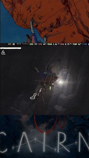 Cairn - ROG Ally Z1 Extreme - Lossless Scaling - 18W TDP - 1080p - 60 FPS #rogally #gaming