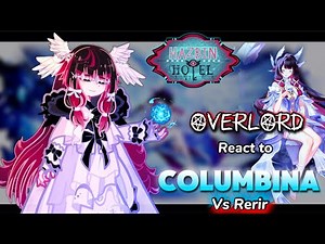 Overlord react to Columbina ‖The Damselette‖Genshin Impact x Hazbin Hotel ‖ Gacha Life 2