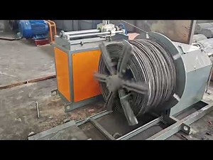 Automatic tmt6 tmt8 tmt10 steel ribbed wire making machine #machine #tmt #steelbar #conctructionwire
