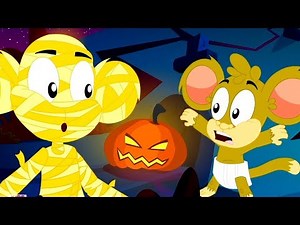 Hello its Halloween | Monkey Rhymes for Kids | Halloween Videos for Babies