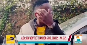 1.2K views · 63 reactions | WATCH: Mc Kats explains Alien Skin's reaction to the news of giving Champion Gudo a scholarship at Kampala Parents' School. Kats says Alien wanted to have an in-depth meeting with Victoria University Vice Chancellor Dr. Lawrence Muganga and Sudhir at his Fangone Forest Music camp in Makindye before accepting the offer. (️: Sanyuka Tv) | Exclusive. Bizz | Facebook