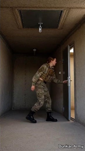 Zombie Attack in Desert… She Escaped Into a Hidden Bunker 😱