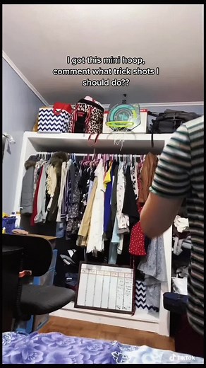 Comment any trick shots?? #fyp #viral #basketball #minihooping #havefun #trickshots