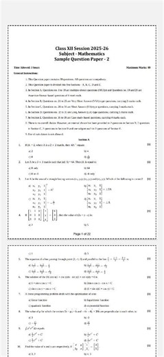 #class12th#2026#samplepaperwithsolutions-2