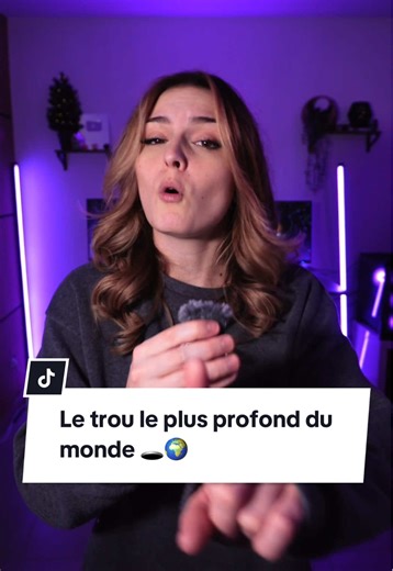 Le trou le plus profond du monde 🕳️🌍 #anecdote #science #explication | science