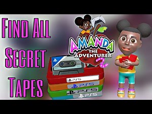 How to Obtain All Secret Tapes plus Cassette on PS5 & get True Ending in Amanda The Adventurer 2