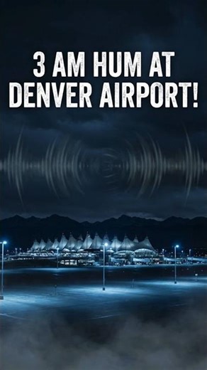 Unexplained Noise At Denver Airport #shorts #mystery #creepy #shortsviral #viralshorts