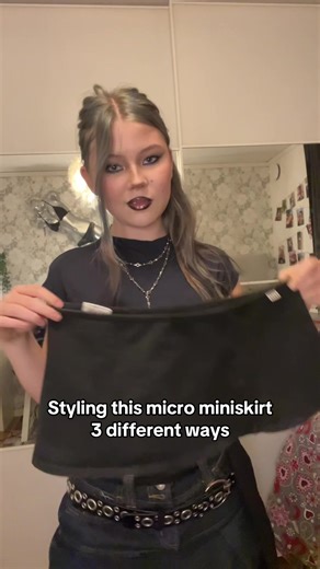 Styling a Micro Miniskirt in Three Unique Ways