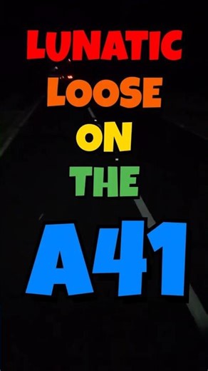 CRAZY overtake on the A41 #baddrivers #automobile #car