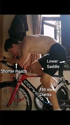 TT bike adjustments #aero #bikefit #timetrial #cycling