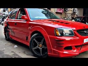 Hyundai accent graphics modified work ✔️🤘