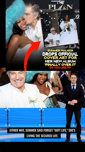 Summer Walker just dropped her new album cover “Finally Over It” — and baby, she’s really over it 😭💅🏽 Sis is channeling full Anna Nicole energy — wedding gown, old man in a wheelchair, and a prenup thicker than the Bible. 💍🤑 #FinallyOverIt #GoldEdition #SheAintWrongThough #summerwalker #fblifestyle #annanicolesmith | The Plan