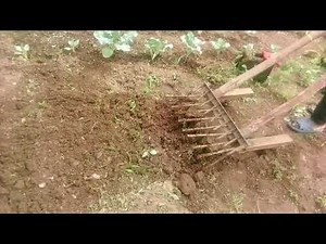 Amazing Agricultural Tools (Manual Hand Plough/Tiller ) No till farming