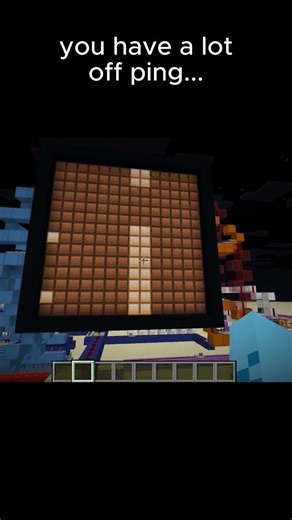 I made flappy bird in mc with only redstone🐤