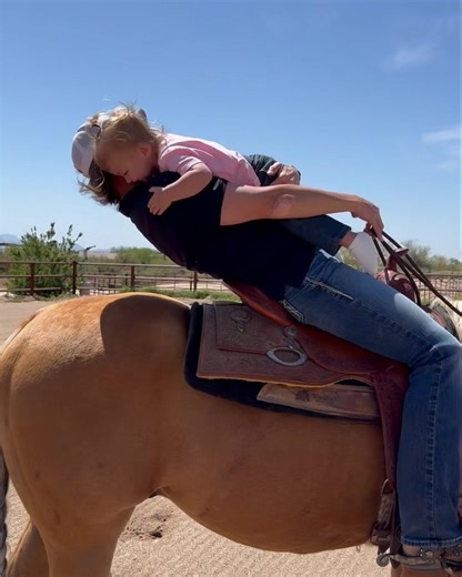 WATCH WITH THE SOUND ALL THE WAY UP!! 😉 The reason I am so hard and passionate about the fundamentals on a horse and making sure they’re safe and confident … is so that we can have fun!! Yes, “wear helmets” and “careful you can never trust them”, “you can’t always be sure”… those are things that people say to me all the time because I do not wear a helmet or make my grand baby wear one. However I also know that I do ALL the work that it takes to make a solid horse. I do ALL the repetition that 