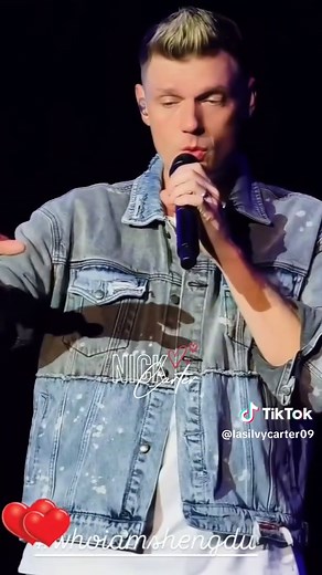 I Need You Tonight ❤🎙🎶#NickCarter #Whoiamtour #Love #TeamCarter #BsB