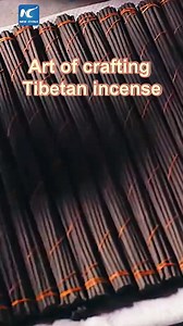 8.8K views · 78 reactions | Experience the art of crafting Tibetan incense, known for its calming fragrance when burned. #Xizang | China Xinhua News | Facebook