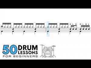 Lesson 34: Sixteenth-Note Time | 50 Drum Lessons For Beginners