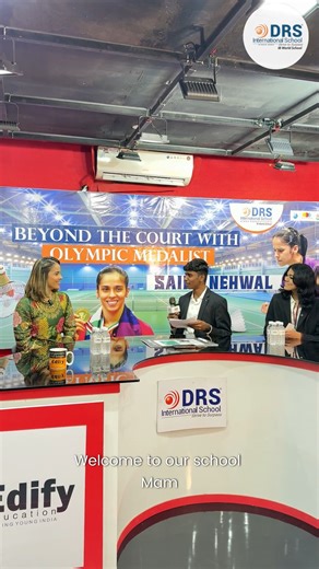 DRS International School on Instagram: "Saina Nehwal on the grind- from shuttling dreams to Olympic glory 🏸 Dive into her inspiring journey, the highs, the setbacks and the medals that defined a champion. #SainaNehwal #OlympicMedalist #BadmintonLegend #OlympicJourney #PodcastClip #Inspiration #Badminton #Olympian #Inspiration"