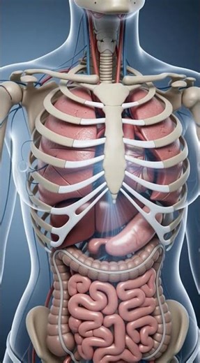 What Happens When a Woman Takes a Deep Breath? | 3D Lungs Animation