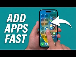 iPhone How To Add Apps To Home Screen