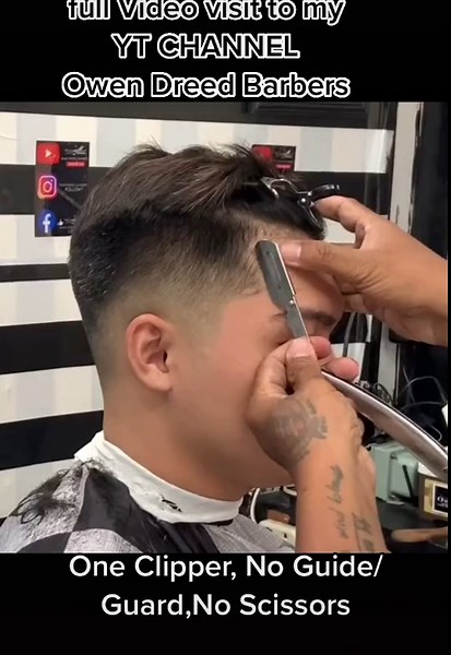 #noscissors #clipperfade #fade #cleanfade #tiktokph #viral #foryoupage #trending #fyp