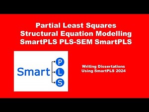 Partial Least Squares Structural Equation Modelling SmartPLS PLS SEM
