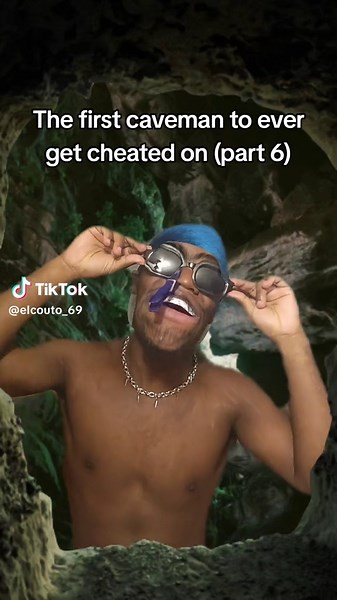 The first caveman to ever get cheated on (Caveman skit)