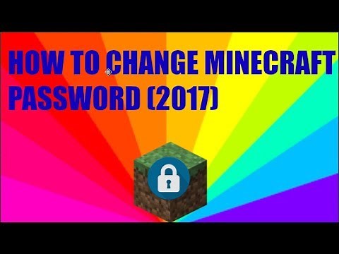 How to reset Mojang/Minecraft account password (2017)