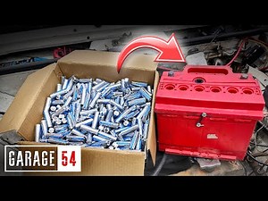 Starting a Car with AA Batteries