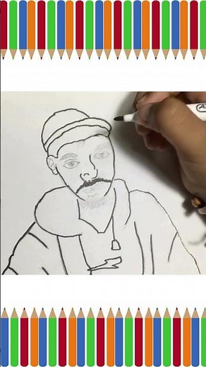 Easy Mr Beast Cartoon Drawing Step by Step |