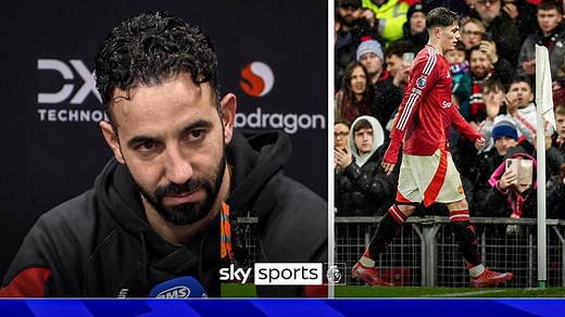 Man United: Ruben Amorim explains early Alejandro Garnacho substitution and bench exit following boos from supporters
