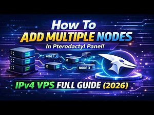 How to Add Multiple Nodes in Pterodactyl Panel (Using IPv4 VPS) – Full Setup Guide 🚀