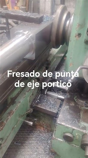 trabajo en mandrinadora