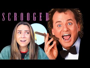 FIRST TIME WATCHING Scrooged (1988) // REACTION & COMMENTARY // HE'S MEANNNNNNN