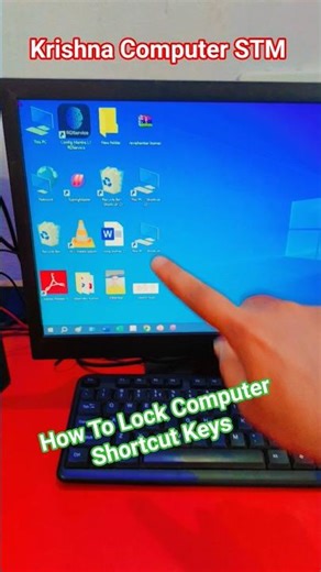 Computer Lock Shortcut Keys #trending #viral #computer #shorts #youtubeshorts #ytshorts#kcssitamarhi