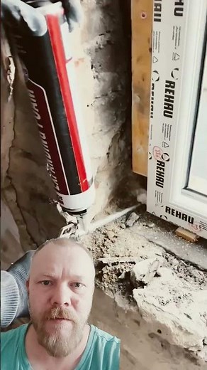 Fenster einbauen #bau #handwerk #wtfmoment #diy #fypシ゚viral #shortvideo
