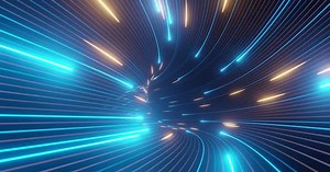 Speed line stream tunnel