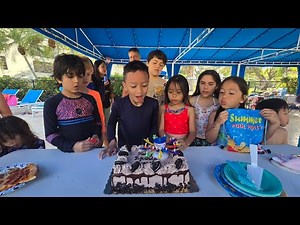 Gavin's 9th Pool Birthday Party