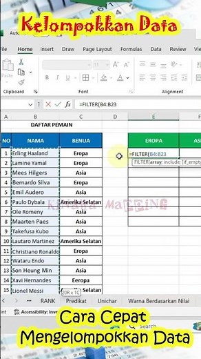 Here's How to Group Data in Excel #learnexcel #exceltips