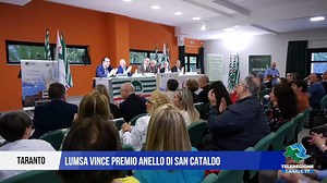 TARANTO LUMSA VINCE PREMIO ANELLO DI SAN CATALDO | Teleregione