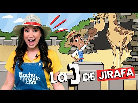Aprende la LETRA J 🦒 | ABECEDARIO para Niños | Videos Educativos