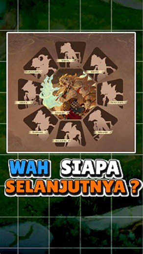 Kira kira siapa yang bakal dapet skin wayang?