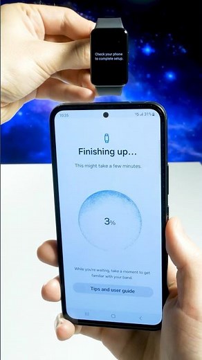 Samsung Galaxy Fit3 - Pairing with Smartphone