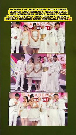 Ketika Zahra,April dan Lainnya foto bareng coach selfy.cantik2 dan ganteng2 banget ya Mereka🥰